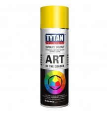 TYTAN PROFESSIONAL ART OF THE COLOR / ТИТАН ПРОФЕШИОНАЛ АРТ ОФ ВЕ КОЛОР краска аэрозольная, RAL1018, желтый (400мл)