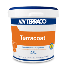TERRACO TERRACOAT FINE штукатурка декоративная акриловая с мелкой текстурой RAL 7040 серый (25кг)