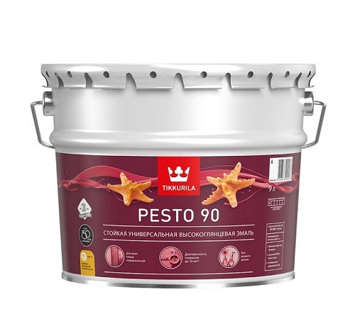 TIKKURILA EURO MIRALKYD 90 эмаль высоко глянц, баз С (9л) TIKKURILA EURO MIRALKYD 90 эмаль высоко глянц, баз С (9л)