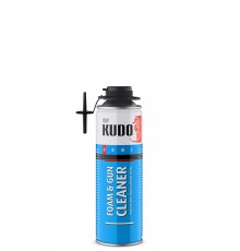 KUDO HOME FOAM&GUN CLEANER / КУДО ХОУМ ФОАМ И ГАН КЛИНЕР очиститель монтажной пены (650мл)