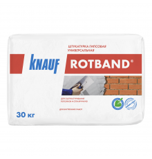 KNAUF ROTBAND / КНАУФ РОТБАНД штукатурка гипсовая универсальная для внутренних работ (30кг)