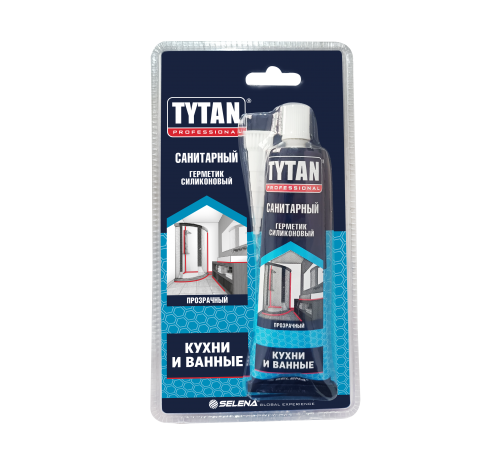 TYTAN PROFESSIONAL / ТИТАН ПРОФЕШИОНАЛ герметик санитарный, силиконовый, прозрачный (85мл) TYTAN PROFESSIONAL / ТИТАН ПРОФЕШИОНАЛ герметик санитарный, силиконовый, прозрачный (85мл)