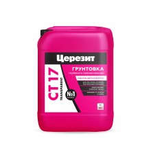 ЦЕРЕЗИТ CT 17 TRANSPARENT грунтовка глубокого проникновения для наружных и внутренних работ (10л)