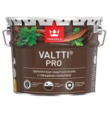 TIKKURILA EURO VALTTI PRO лазурь сверхпрочная, глянцевая, бесцветная (9л)