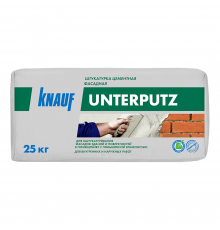KNAUF UNTERPUTZ / КНАУФ УНТЕРПУТЦ штукатурка цементная фасадная для наружных и внутренних работ (25кг)