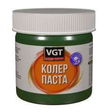 VGT паста колеровочная высококонцентрированная для водоразбавляемых ЛКМ, зеленый (0,15кг)