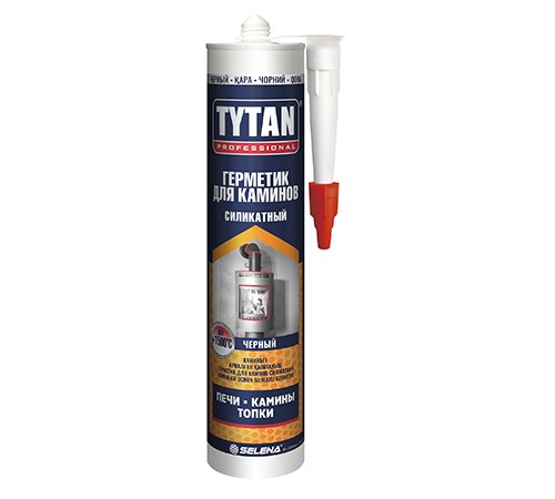 TYTAN PROFESSIONAL / ТИТАН ПРОФЕШИОНАЛ герметик силикатный, для каминов огнестойкий до 1500°C, черный (280мл) TYTAN PROFESSIONAL / ТИТАН ПРОФЕШИОНАЛ герметик силикатный, для каминов огнестойкий до 1500°C, черный (280мл)