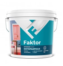 FAKTOR / ФАКТОР краска интерьерная, белый (13кг)