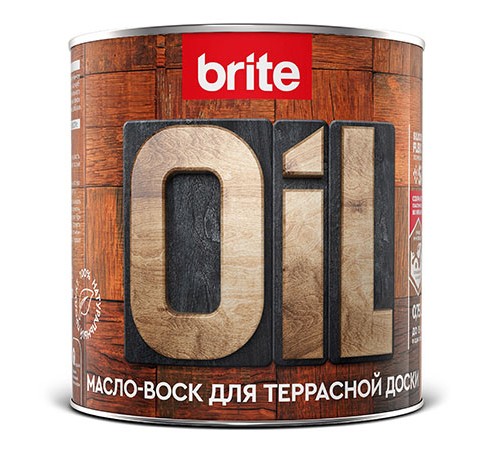BRITE FLEXX / БРАЙТ ФЛЕКС масло-воск для террасной доски натуральное, с природным воском, бесцветный (9л) BRITE FLEXX / БРАЙТ ФЛЕКС масло-воск для террасной доски натуральное, с природным воском, бесцветный (9л)