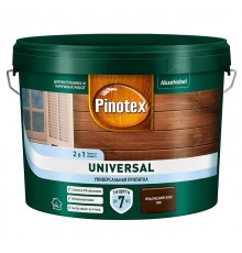 PINOTEX UNIVERSAL / ПИНОТЕКС УНИВЕРСАЛ пропитка 2 в 1, индонезийский тик 9л