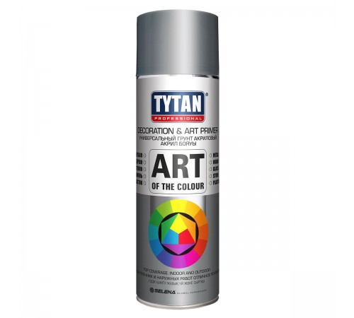 TYTAN PROFESSIONAL ART OF THE COLOR / ТИТАН ПРОФЕШИОНАЛ АРТ ОФ ВЕ КОЛОР краска аэрозольная, RAL7031, грунт-праймер, серый (400мл)