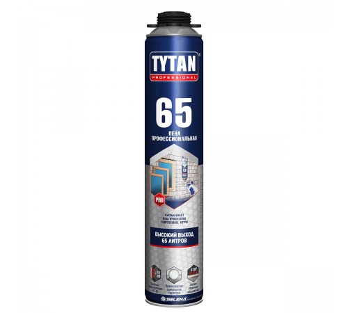 TYTAN PROFESSIONAL 65 LIMITED EDITION / ТИТАН ПРОФЕШИОНАЛ 65 ЛИМИТЕД ЭДИШН пена профессиональная (750мл) TYTAN PROFESSIONAL 65 LIMITED EDITION / ТИТАН ПРОФЕШИОНАЛ 65 ЛИМИТЕД ЭДИШН пена профессиональная (750мл)