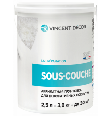 VINCENT DECOR SOUS COUCHE краска грунт (2,5л)