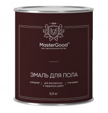 Master Good Эмаль для пола алкидная, желто-коричневая (0,9кг)