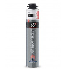 KUDO ABSOLUT PROFF 65 ALASKA / КУДО АБСОЛЮТ ПРОФ 65 АЛЯСКА пена полиуретановая монтажная профессиональная зимняя (1000мл)