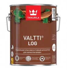 TIKKURILA EURO VALTTI LOG антисептик специальный для бревен, палисандр (2,7л)