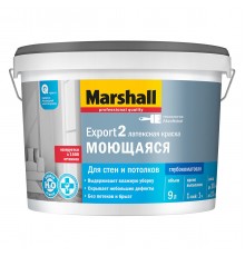 MARSHALL EXPORT 2 / МАРШАЛЛ ЭКСПОРТ 2 глубокоматовая краска для внутренних работ, база BW (9л)