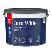 TIKKURILA EURO WHITE краска для потолка, глубокоматовая, белая (9л)