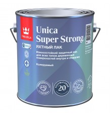 TIKKURILA UNICA SUPER STRONG EP лак универсальный, износостойкий, полуматовый (2,7л)