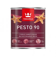 TIKKURILA EURO MIRALKYD 90 эмаль высоко глянц, баз С (0,9л)