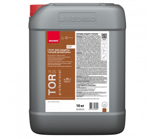 NEOMID TOR PLUS состав для защиты торцов древесины (10л)