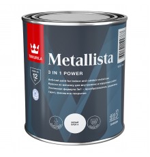 TIKKURILA METALLISTA / ТИККУРИЛА МЕТАЛЛИСТА краска по ржавчине 3 в 1 глянцевая золотистый 0,8л new