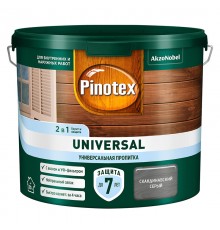 PINOTEX UNIVERSAL / ПИНОТЕКС УНИВЕРСАЛ пропитка 2 в 1, скандинавский серый 2,5л