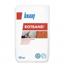 KNAUF ROTBAND / КНАУФ РОТБАНД штукатурка гипсовая универсальная для внутренних работ (10кг)