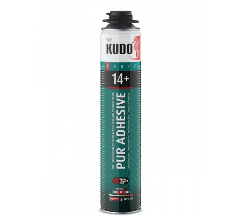 KUDO PROFF 14+ APS / / КУДО ПРОФФ клей-пена полиуретановый монтажный профессиональный всесезонный (1000мл) KUDO PROFF 14+ APS / / КУДО ПРОФФ клей-пена полиуретановый монтажный профессиональный всесезонный (1000мл)