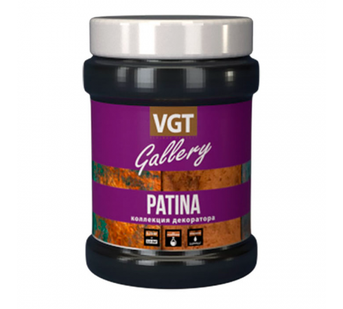 VGT GALLERY / ВГТ ГАЛЛЕРИ PATINA / ВГТ ГАЛЛЕРИ ПАТИНА КОЛЛЕКЦИЯ ДЕКОРАТОРА состав лессирующий с эффектом чернения, матовый (0,2кг) VGT GALLERY / ВГТ ГАЛЛЕРИ PATINA / ВГТ ГАЛЛЕРИ ПАТИНА КОЛЛЕКЦИЯ ДЕКОРАТОРА состав лессирующий с эффектом чернения, матовый (0,2кг)