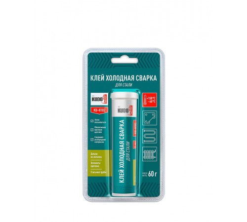 KUDO / КУДО клей холодная сварка для стали (60гр)
