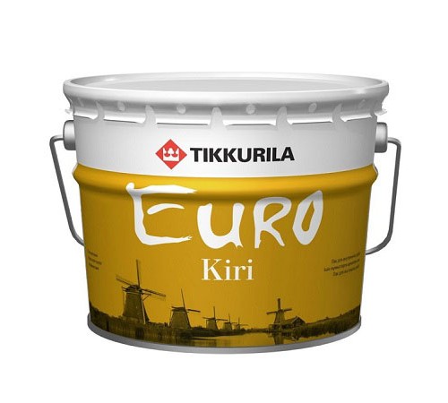 TIKKURILA EURO КИРИ лак паркетный алкидно-уретановый, гл. (9л)