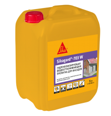 SIKA SIKAGARD 703 W / СИКА СИКАГАРД 703 W пропитка водоотталкивающая для фасадов зданий 5 л