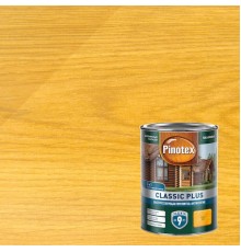 PINOTEX CLASSIC PLUS / ПИНОТЕКС КЛАССИК ПЛЮС пропитка-антисептик, быстросохнущая 3 в 1, сосна 0,9л