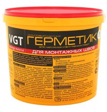 VGT / ВГТ герметик акриловый, для монтажных швов, для наружных и внутренних работ, белый (7кг)
