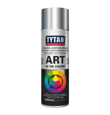 TYTAN PROFESSIONAL ART OF THE COLOR / ТИТАН ПРОФЕШИОНАЛ АРТ ОФ ВЕ КОЛОР краска по ржавчине с молотковым эффектом, серебряный (400мл)