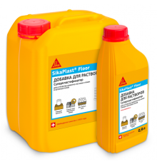 SIKA SIKAPLAST FLOOR / СИКАПЛАСТ ФЛУР добавка суперпластификатор для бетона и стяжек 5 л