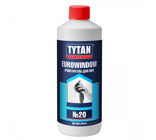 TYTAN PROFESSIONAL EUROWINDOW очиститель для ПВХ №20 (950мл) TYTAN PROFESSIONAL EUROWINDOW очиститель для ПВХ №20 (950мл)