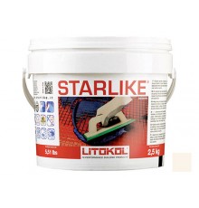 LITOKOL STARLIKE двухкомпонентная затирка на эпоксидной основе, гр.1, С.340 нейтральный (2,5кг)