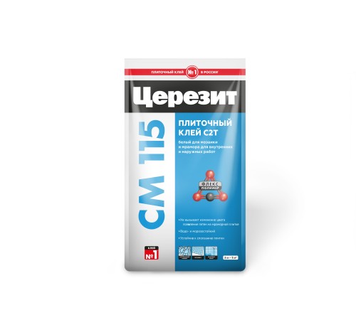 ЦЕРЕЗИТ CM 115 MARBLE&MOSAIC клей для мозаики и мрамора, белый (5кг) ЦЕРЕЗИТ CM 115 MARBLE&MOSAIC клей для мозаики и мрамора, белый (5кг)