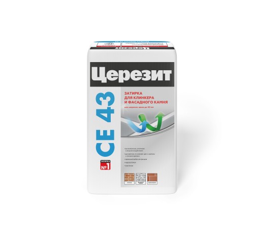 ЦЕРЕЗИТ CE 43 SUPER STRONG затирка для широких швов до 40 мм, 02 дымчато-белый (25кг) ЦЕРЕЗИТ CE 43 SUPER STRONG затирка для широких швов до 40 мм, 02 дымчато-белый (25кг)
