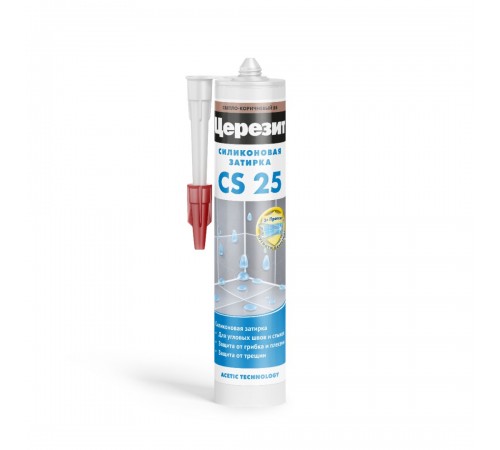 ЦЕРЕЗИТ CS 25 SILICOFLEXX затирка силиконовая для швов противогриб. 55 св-коричнев. (280мл) new ЦЕРЕЗИТ CS 25 SILICOFLEXX затирка силиконовая для швов противогриб. 55 св-коричнев. (280мл) new