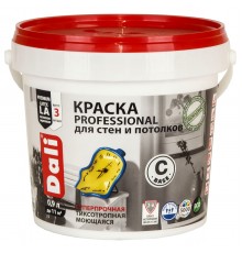 DALI PROFESSIONAL / ДАЛИ ПРОФЕССИОНАЛ краска для стен и потолков акриловая база С 0,9 л