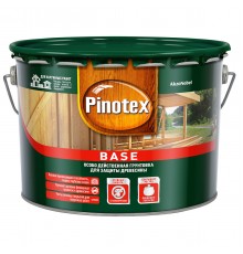 ПИНОТЕКС БАЗА / PINOTEX BASE грунт антисептик для защиты древесины от плесени и синевы, для наружных работ, 9л