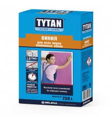 TYTAN EURO-LINE ВИНИЛ Клей для всех видов виниловых обоев с розовым индикатором (250 гр)