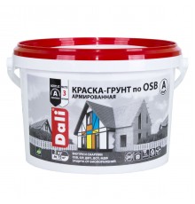 DALI / ДАЛИ краска-грунт по OSB армированная атмосферостойкая база А 3 кг