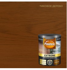 PINOTEX EXTREME / ПИНОТЕКС ЭКСТРИМ лазурь для дерева на гибридной основе тиковое дерево 0,9л
