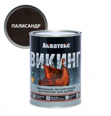 Акватекс Викинг антисептик для дерева гибридный, лессирующий, полуматовый, палисандр (0,75л) new