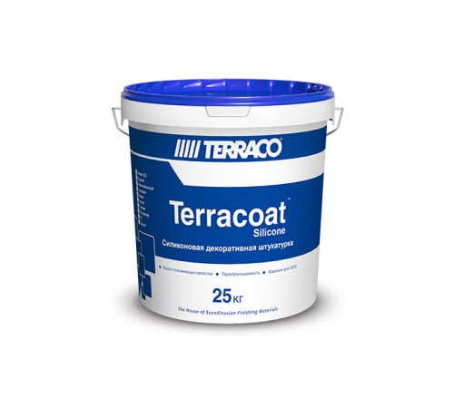TERRACO TERRACOAT GRANULE SILICONE / ТЕРРАКОАТ ГРАНУЛ СИЛИКОН штукатурка декоративная 2,5 мм 25 кг TERRACO TERRACOAT GRANULE SILICONE / ТЕРРАКОАТ ГРАНУЛ СИЛИКОН штукатурка декоративная 2,5 мм 25 кг