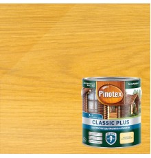 PINOTEX CLASSIC PLUS / ПИНОТЕКС КЛАССИК ПЛЮС пропитка-антисептик, быстросохнущая 3 в 1, база под колеровку 2,5л